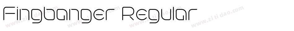 Fingbanger Regular字体转换